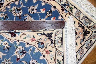 マンションの玄関マット、手織りペルシ絨毯40545