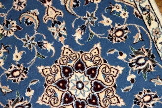 マンションの玄関マット、手織りペルシ絨毯40545