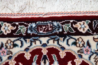 赤色綺麗な玄関マット小さいマンションサイズ41944