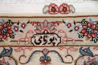 高級手織りペルシャ絨毯タブリーズあがりかまち2251171