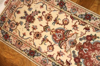 高級手織りペルシャ絨毯タブリーズあがりかまち2251171