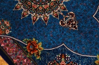 高級手織りペルシャ絨毯マンションの玄関マットシルク60035