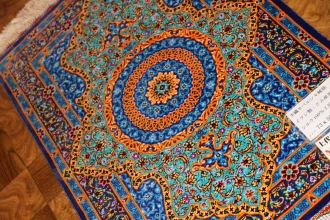 小さいシルクの玄関マットマンションタイプシルク44638