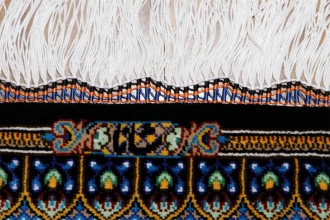 高級手織りペルシャ絨毯マンションの玄関マットシルク44635