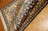 ペルシャ絨毯クム産地玄関マット31039