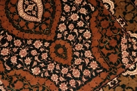 ペルシャ絨毯クム産地玄関マット31039