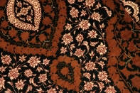 ペルシャ絨毯クム産地玄関マット31039