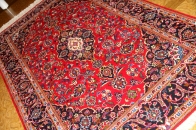 通販カーペットのペルシャ柄カシャーンラグ50125