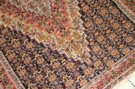 キリムのリビングサイズセネ産地ウールイランキリム6209