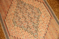 高級手織りペルシャキリムセネ産地ウール46518