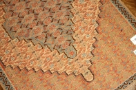 高級手織りペルシャキリムセネ産地ウール46518