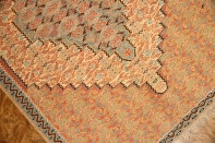 高級手織りペルシャキリムセネ産地ウール46518