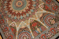 最高級シャーヤディデザインおしゃれシルクラグ60012