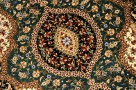 可愛い玄関マットシルク手織りぺるしゃジュウタン56006