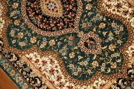 可愛い玄関マットシルク手織りぺるしゃジュウタン56006