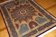 最高級シャーヤディデザインシルクペルシャ絨毯60009