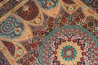 最高級シャーヤディデザインシルクペルシャ絨毯60009