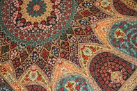 最高級シャーヤディデザインシルクペルシャ絨毯60009