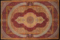 最高級手織りシルクペルシャ絨毯クムシルク有名工60014房