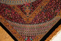 最高級手織りシルクペルシャ絨毯クムシルク有名工60014房