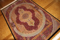 最高級手織りシルクペルシャ絨毯クムシルク有名工60014房