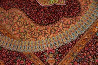 最高級手織りシルクペルシャ絨毯クムシルク有名工60014房