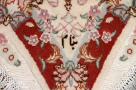 星形の手織りペルシャ絨毯とても珍しい形23315