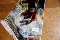 タブリズの馬のピクチャー手織りペルシャ55350