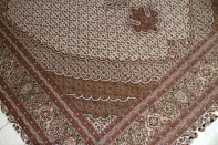 豪華なリビング絨毯タブリーズマヒデザイン28791