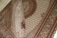 豪華なリビング絨毯タブリーズマヒデザイン28791