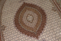 豪華なリビング絨毯タブリーズマヒデザイン28791