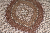 豪華なリビング絨毯タブリーズマヒデザイン28791