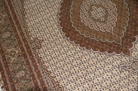 豪華なリビング絨毯タブリーズマヒデザイン28791