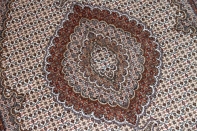 イラン輸入高級手織りペルシャタブリーズマヒ57056