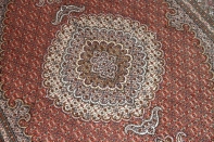 人気デザインマヒ模様タブリーズ産地ラグ57046