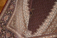 タブリーズ手織り高級ペルシャ絨毯マヒデザイン59004
