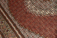 タブリーズペルシャ絨毯手織りラグ50127