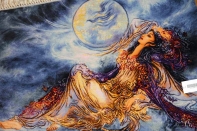 ペルシャ絨毯タブリーズタペストリー55351