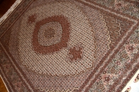 ペルシャ絨毯ネット販売のタブリーズラグ50155