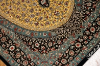最高級手織りシルクのペルシャ絨毯48044