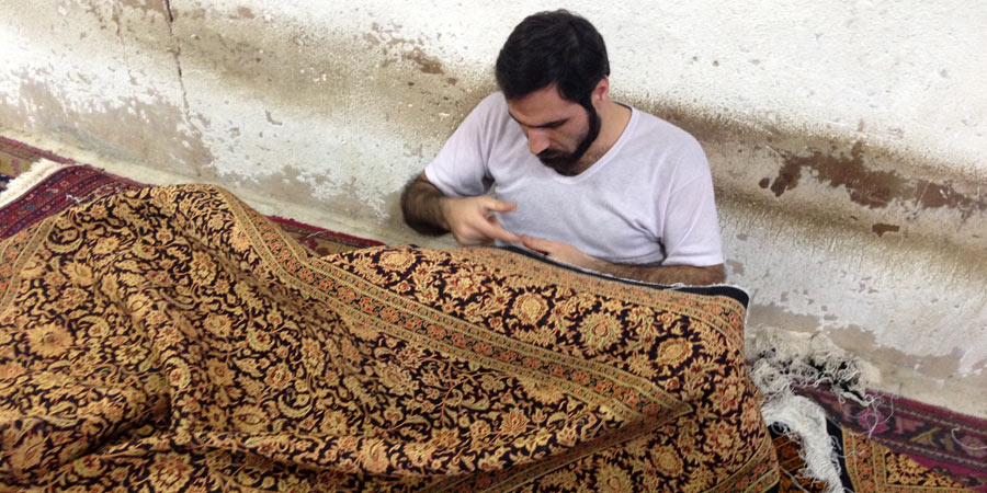 ペルシャ絨毯、ご安心のアフターサービス