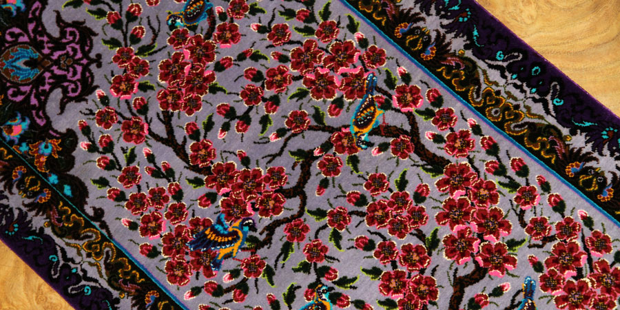 hand_made_persian_silk_carpet_qum qum persian carpet silk