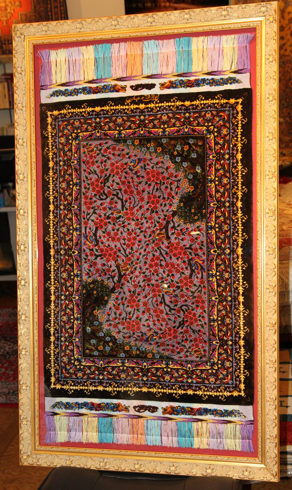 high quality silk persian carpet 56015 2